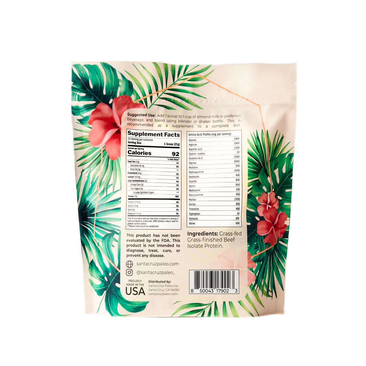 Au Natural Beef Isolate Protein Bag - Image 3