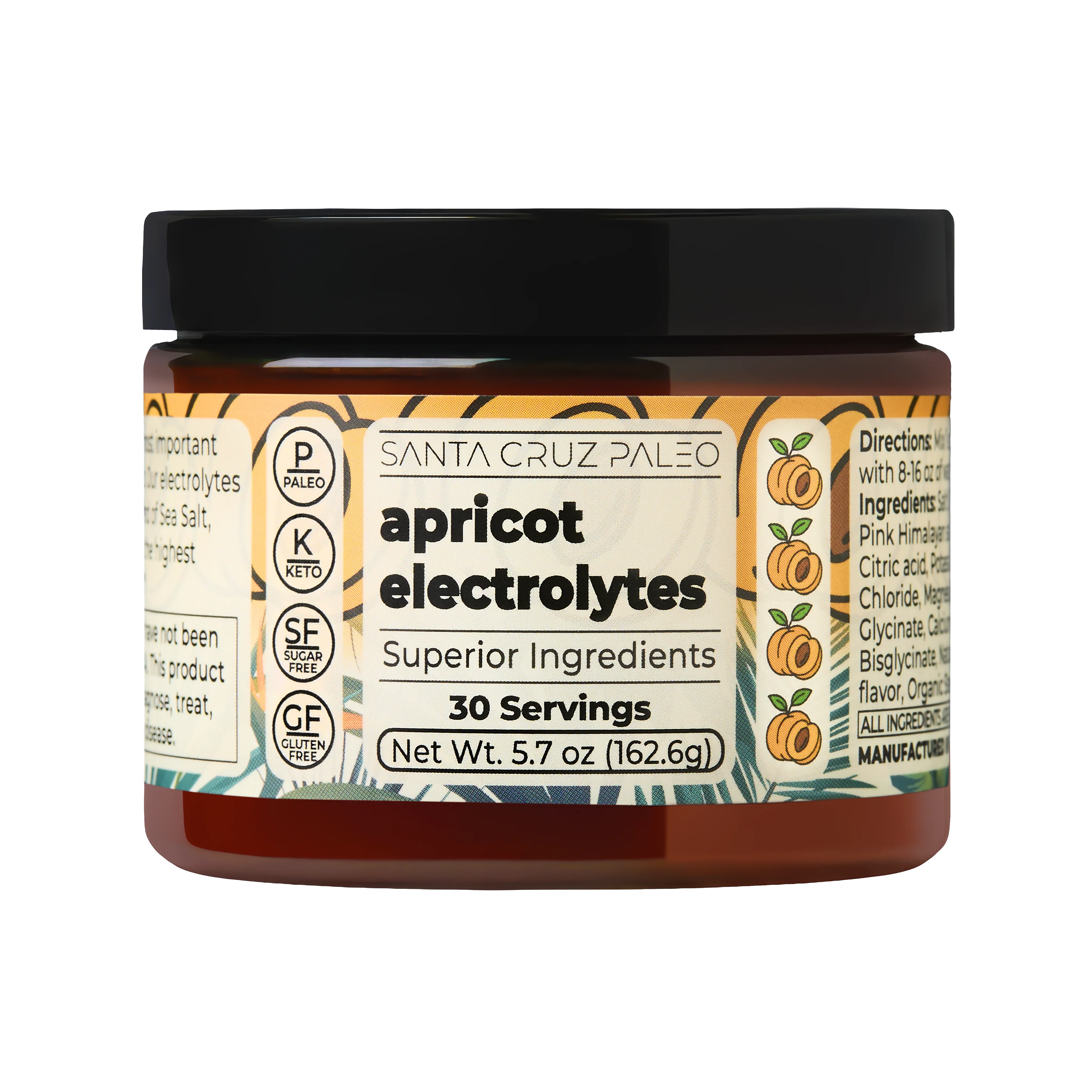 Santa Cruz Paleo Electrolyte Tub | All-Natural | Sodium Potassium Magnesium | Flavors | Hydration - Image 22