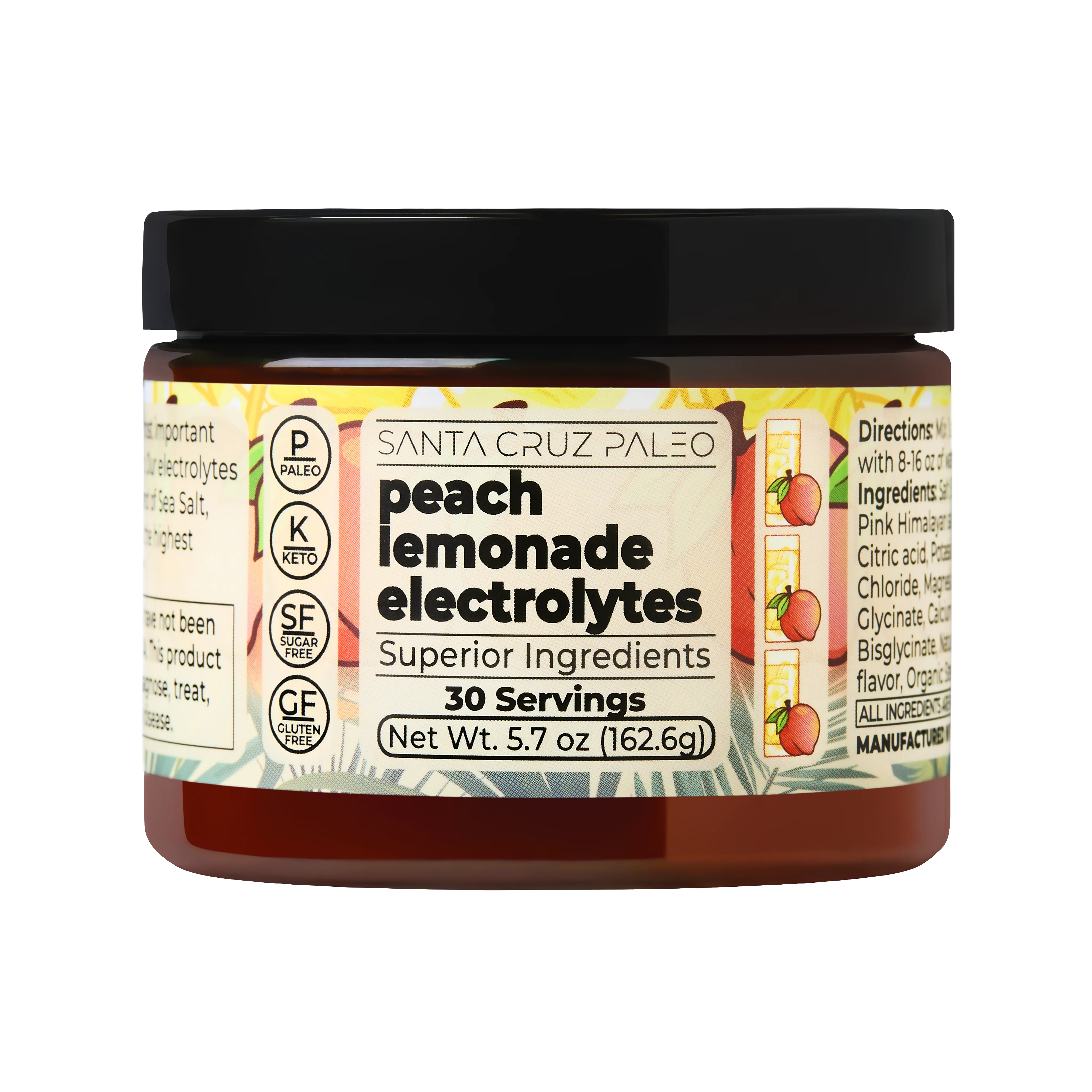 Peach Lemonade Electrolyte Tub